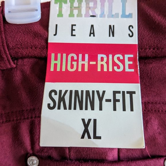 NWT  Thrill Jeans Push Up High Rise Skinny-Fit Pants - Picture 9 of 16